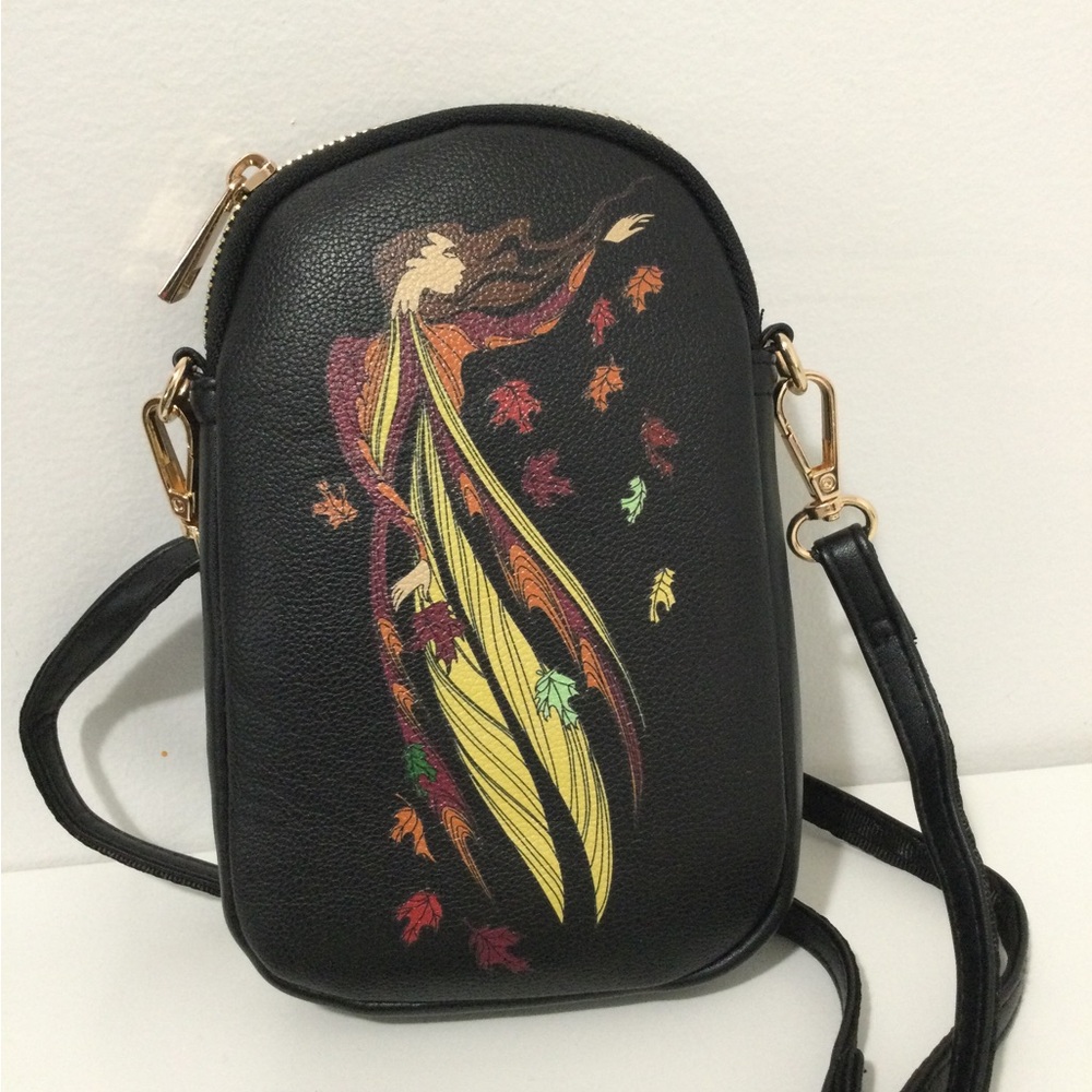 Maxine Noel Leaf Dancer Phone, Bag, w/ Detachable Strap 🍂🍁🍃